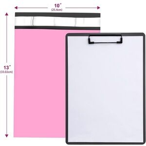 Pink Padded Mailer Shipping Bag - Protective Pink Envelope for Mailing